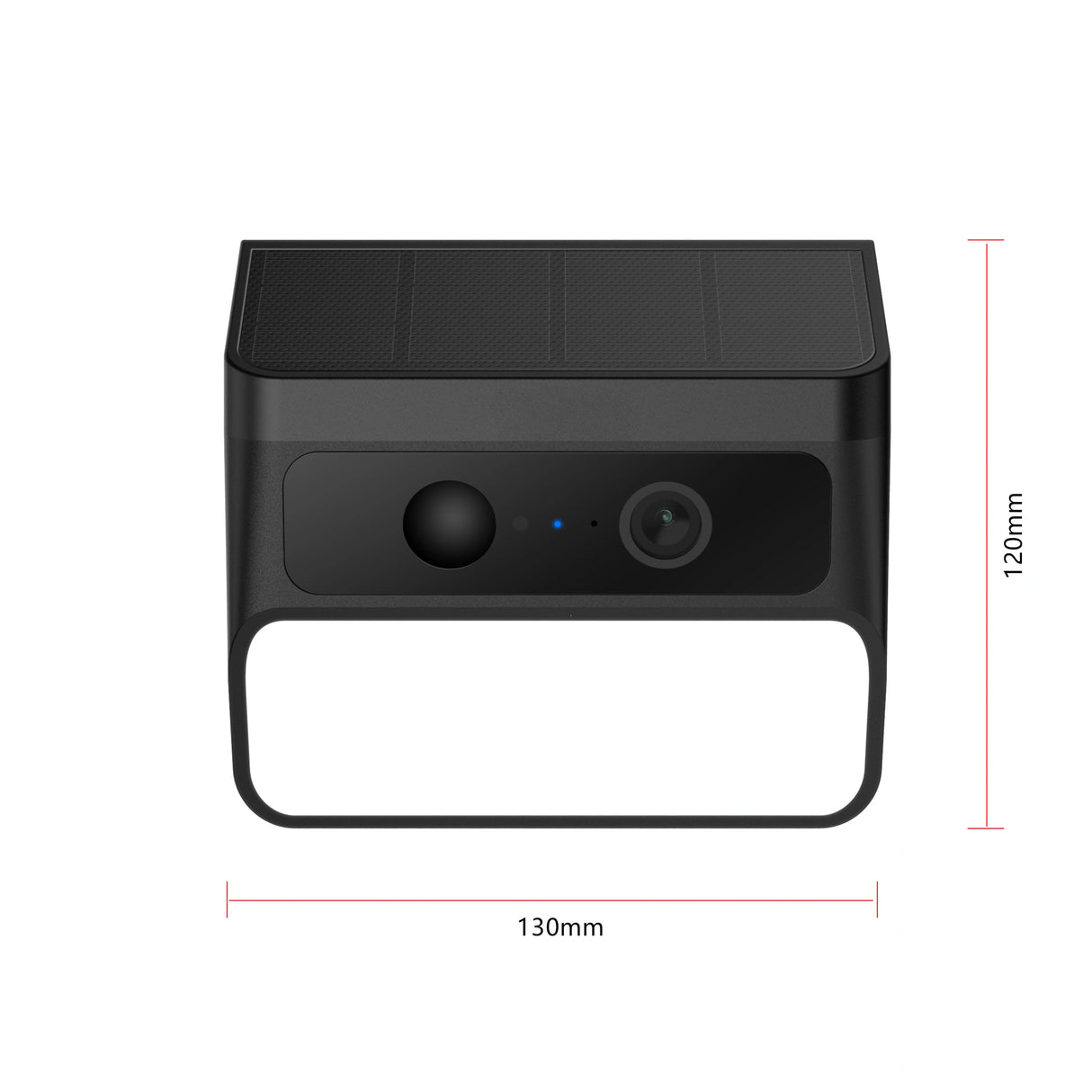 SIRO Smart Solar-Wandleuchte mit Kamera und Bewegungsmelder