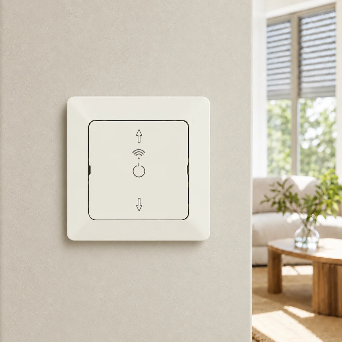 Smart Rollladenschalter Merkur Vorteilspaket reinweiß