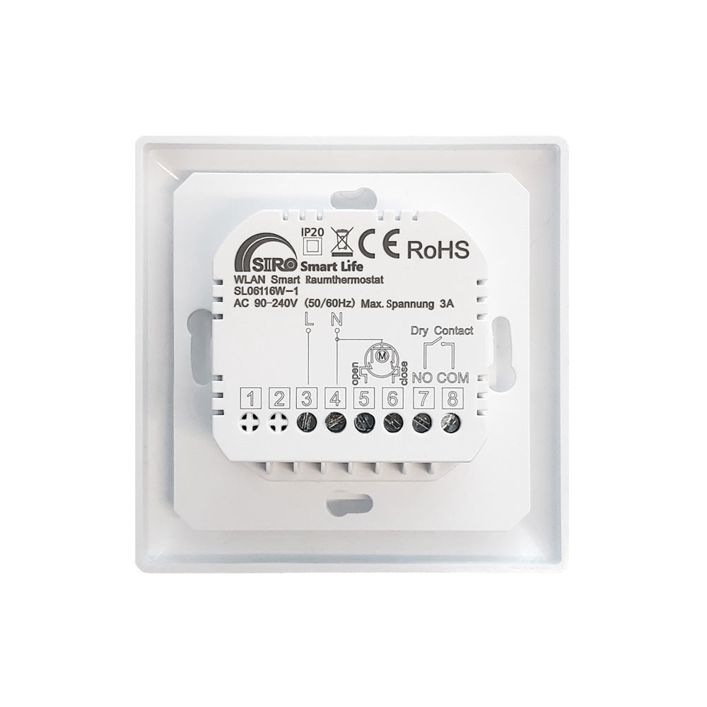 SIRO Smart Room Thermostat SL06116W white