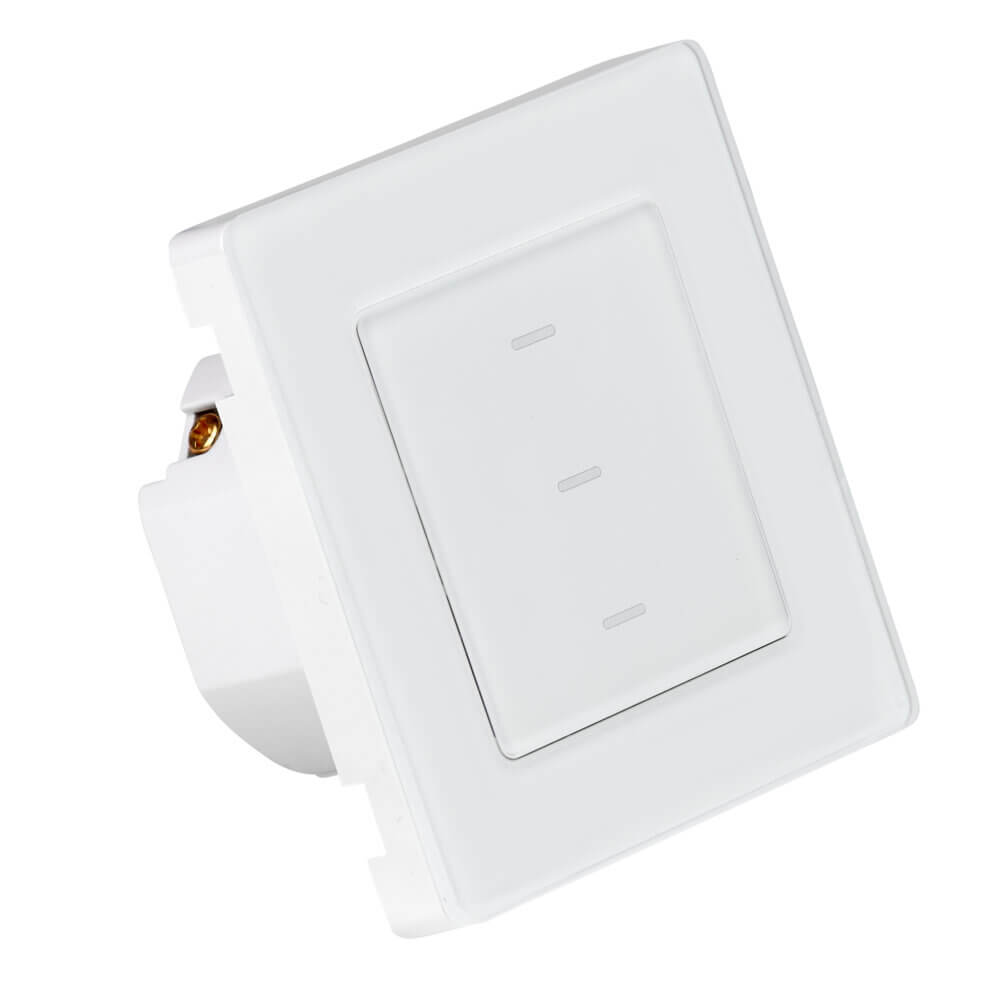 SIRO Smart 3 Kanal Lichtschalter Venus weiß