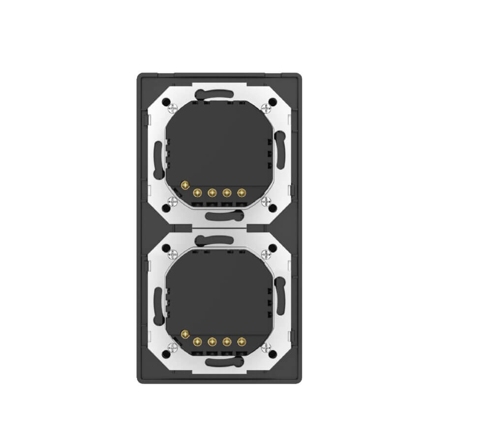 SIRO Smart Unterputz Steckdose Venus mit USB & USB-C schwarz – Detailansicht