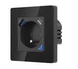 SIRO Smart Unterputz Steckdose Venus mit USB & USB-C schwarz – zusätzliche Produktansicht
