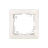 SIRO cover frame Merkur 1-way pure white