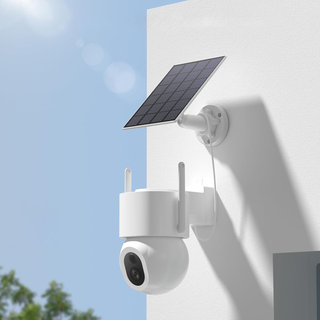 Solar outdoor camera