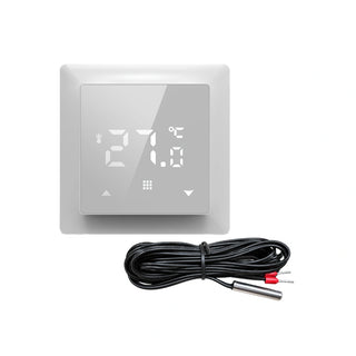 SIRO Smart Raumthermostat für elektrische Fußbodenheizung 4er-Set – mit externem NTC-Temperatursensor und Anschlusskabel