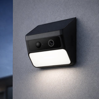 Solar Wall Light with Camera and Motion Detector - Set of 2