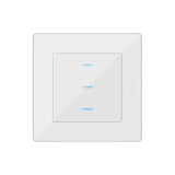 SIRO Smart 3 Kanal Lichtschalter Venus weiß